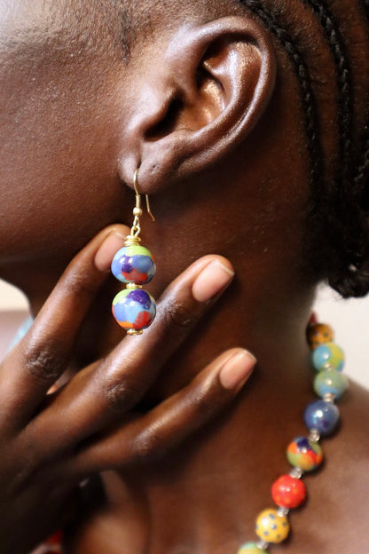 Crazy Parrot Earrings