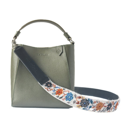 Yaya Leather Bucket Bag