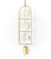 Chayana Moon Phase Mother of Pearl Wind Chime - Fair Trade Decor - Fluent Trends