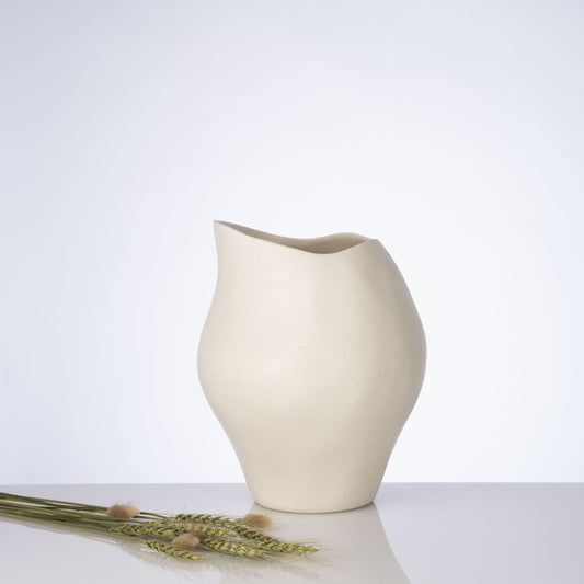 Mosco Cream Vase Powered by People