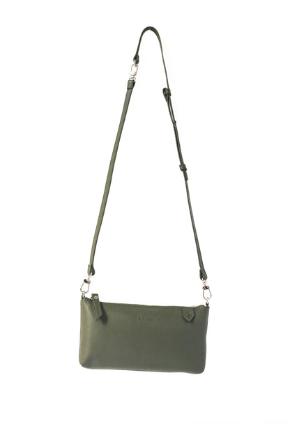 Elia Convertible Leather Bag – Clutch, Shoulder & Crossbody