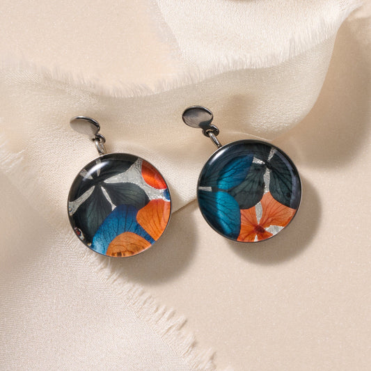 Antonella Flower Petal Drop Earrings Powered by People