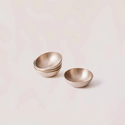Bronze Kansa Dip Bowl, 1.5" - Set of 4 - Fluent Trends