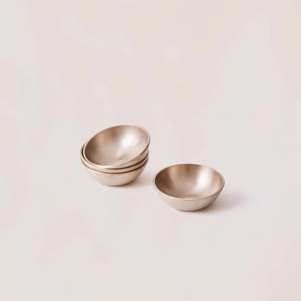 Bronze Kansa Dip Bowl, 1.5" - Set of 4 - Fluent Trends