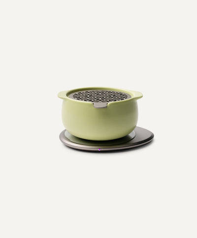 Jun Self-heating Diffuser Set - Verde Green - Fluent Trends Diffuser