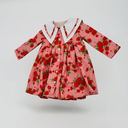 Toddler | Girls | Garden Dress | Vintage Rose