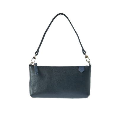 Elia Convertible Leather Bag – Clutch, Shoulder & Crossbody