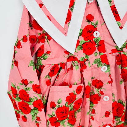 Toddler | Girls | Garden Dress | Vintage Rose