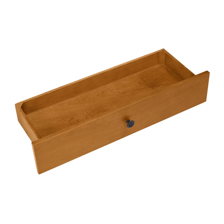 Retro Curved Wood Console Table with 3 Drawers, 43'' Entry Table with Storage Shelf, Sofa Table Behind Couch with Solid Wood Legs for Living Room Hallway, Brown - Fluent Trends