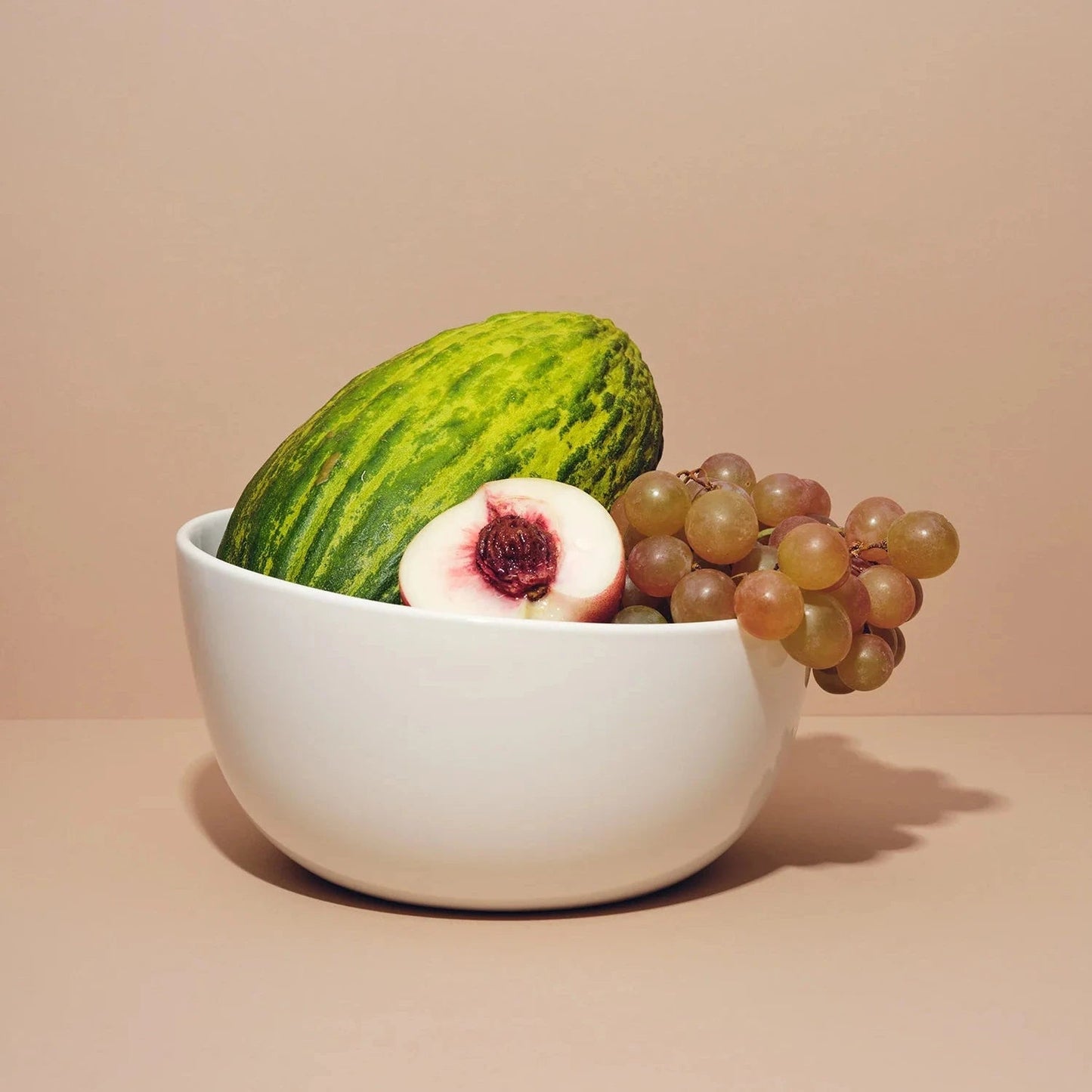 Fors Studio White Ceramic Deep Serving Bowl - Hand Glazed, Chip Resistant, Oven Safe