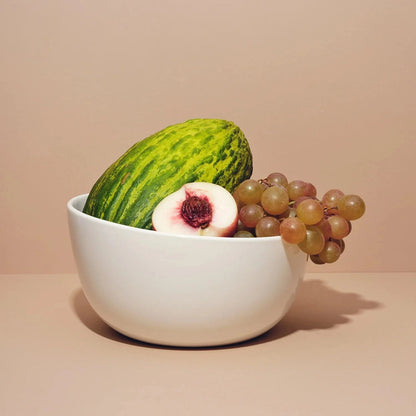 Fors Studio White Ceramic Deep Serving Bowl - Hand Glazed, Chip Resistant, Oven Safe