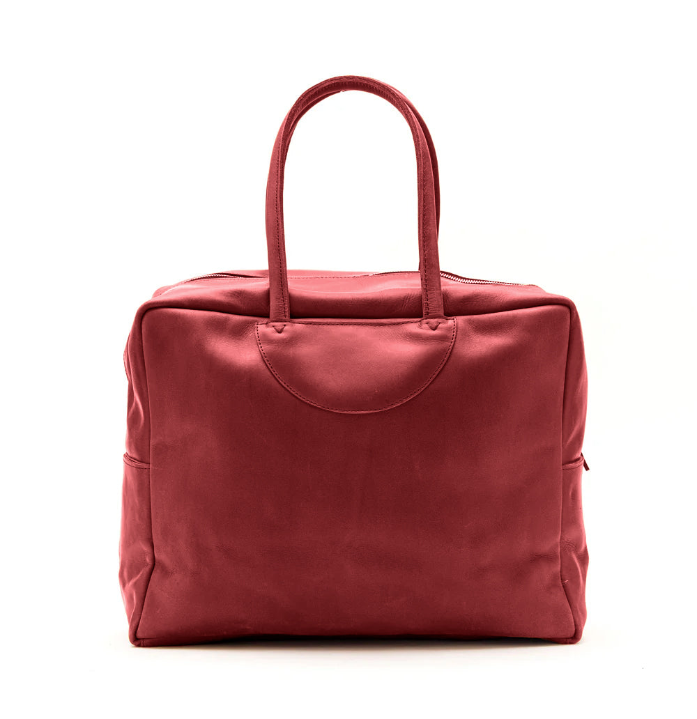 Bonnell Travel Bag | Natural Leather