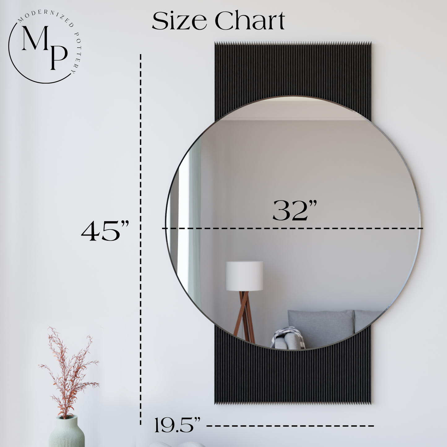 SOL Round Wall Mirror