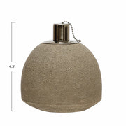 Sandstone Oil Lamp - Fluent Trends Oil Lamp