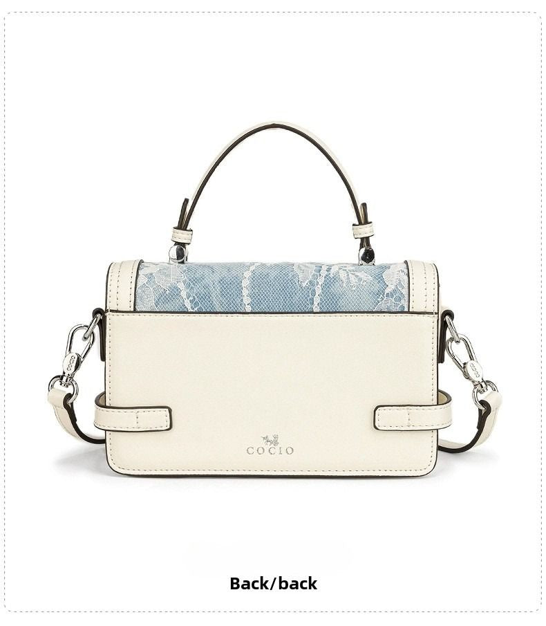 New glacier blue pillow bag this year's popular models of large-capacity fashion leisure women's bags Berry Charmz