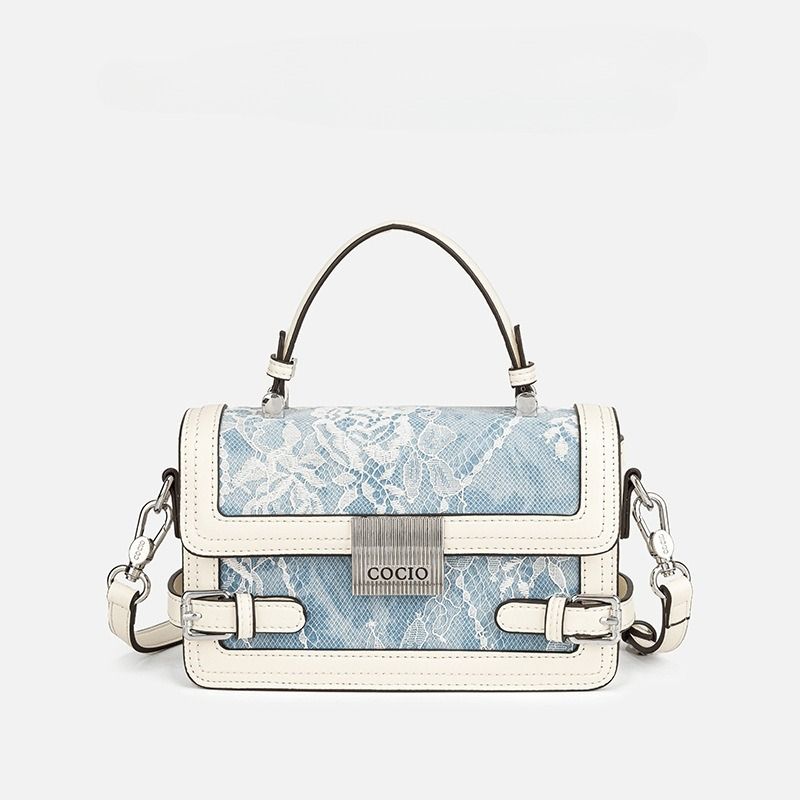 New glacier blue pillow bag this year's popular models of large-capacity fashion leisure women's bags Berry Charmz