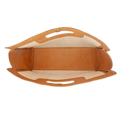 Cannes Rattan Top Handle Bag