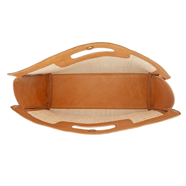 Cannes Rattan Top Handle Bag - Fluent Trends
