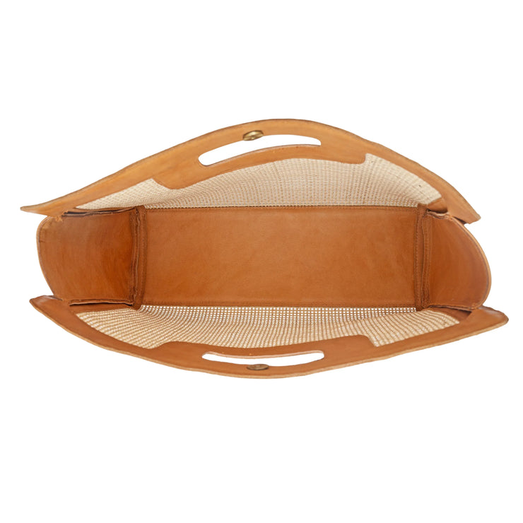 Cannes Rattan Top Handle Bag - Fluent Trends