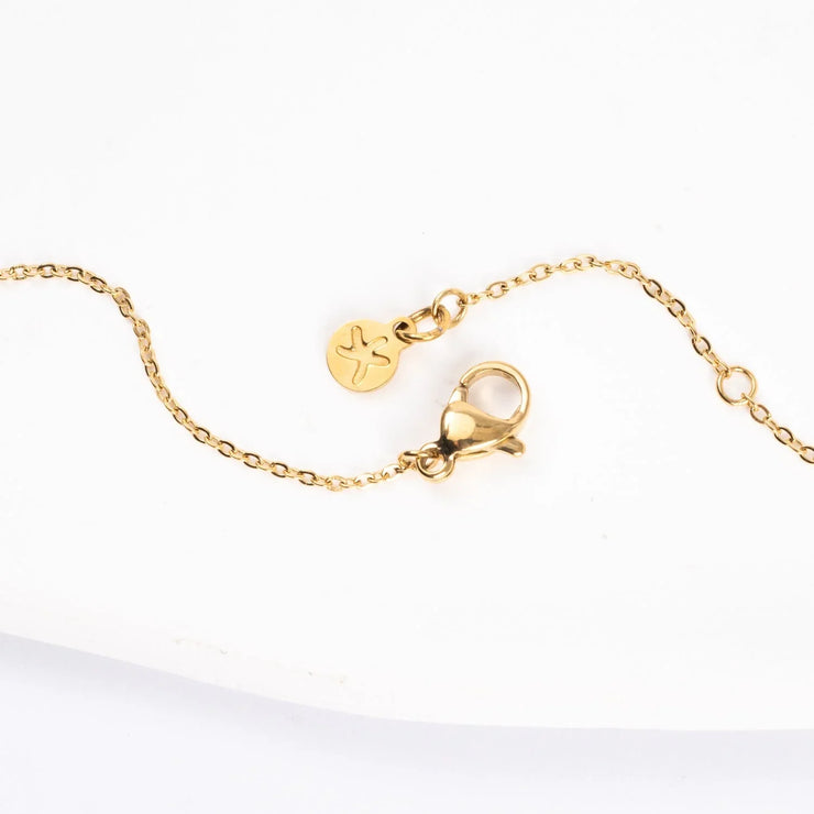 Courage Light and 14K Gold-Plated Necklace - Fluent Trends Necklace