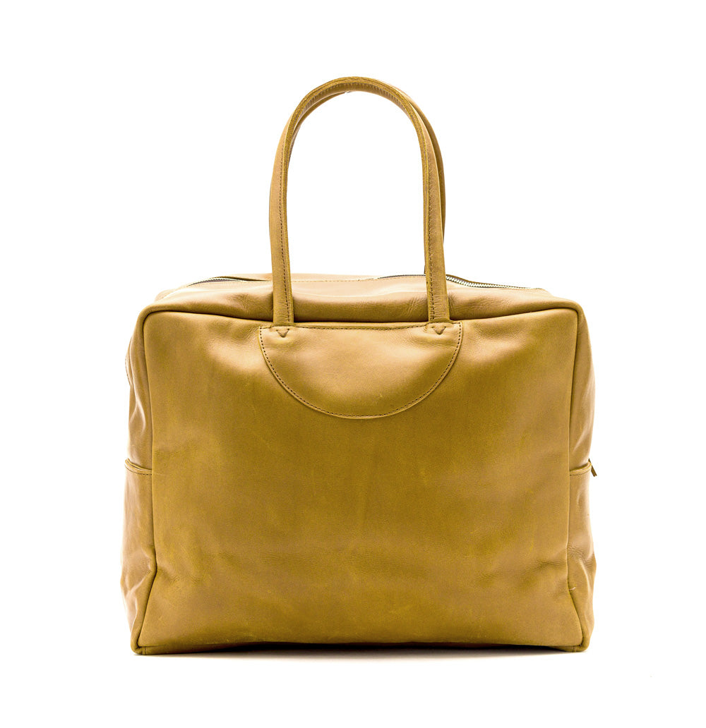 Bonnell Travel Bag | Natural Leather