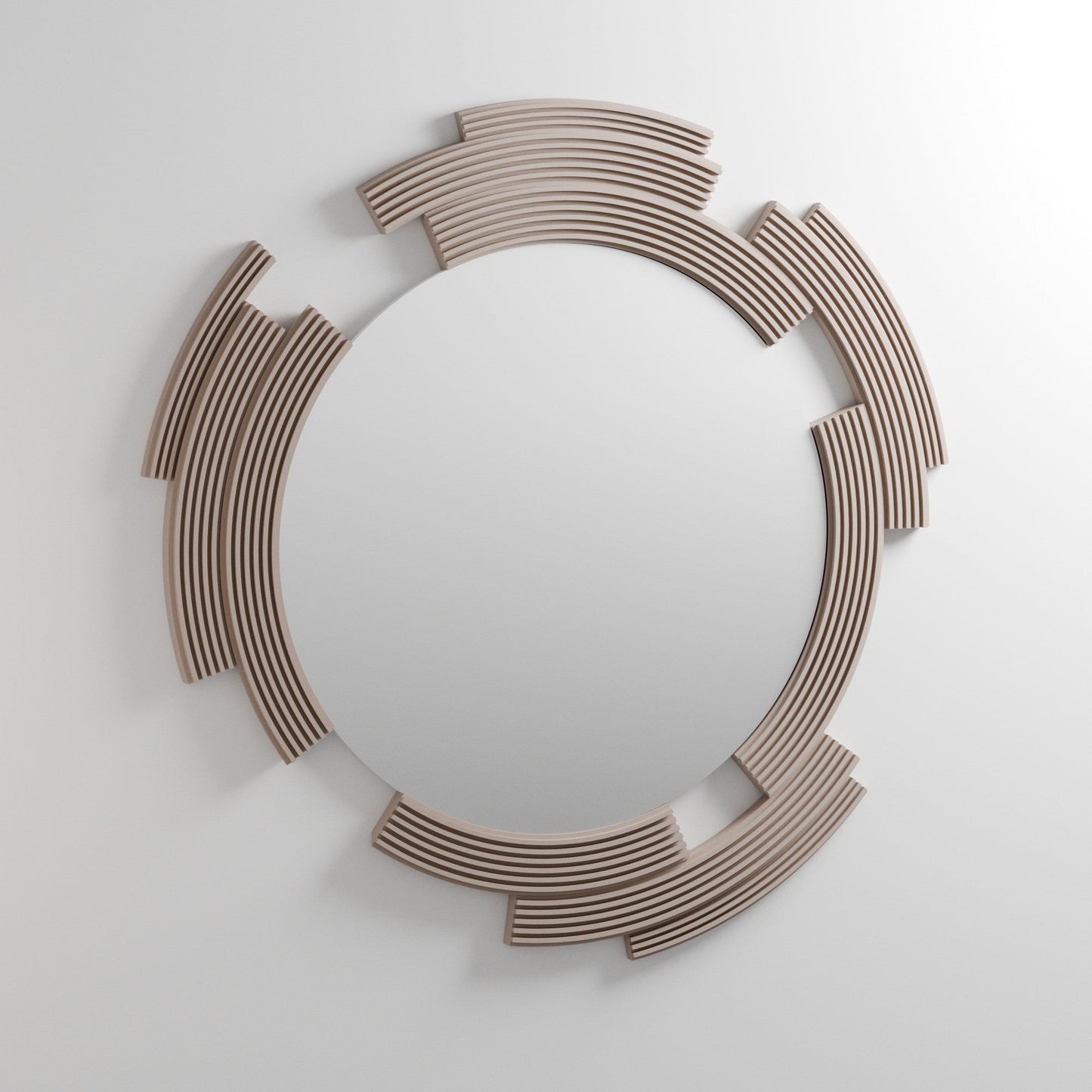 Sculpt Mirror - Elegant & Eco-Friendly Wall Decor