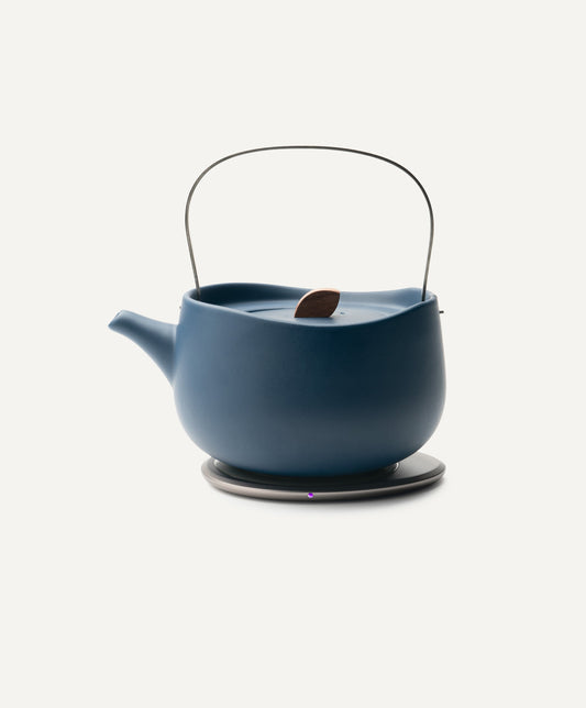 Leiph Self-heating Teapot Set - Deep Navy (SD) Powered by People