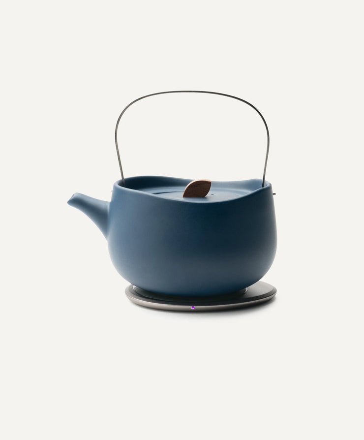 Leiph Self-heating Teapot Set - Deep Navy (SD) - Fluent Trends