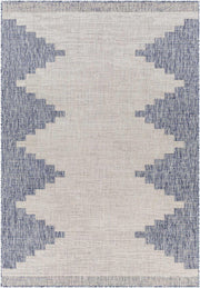 Djugun Blue Indoor & Outdoor Rug - Fluent Trends