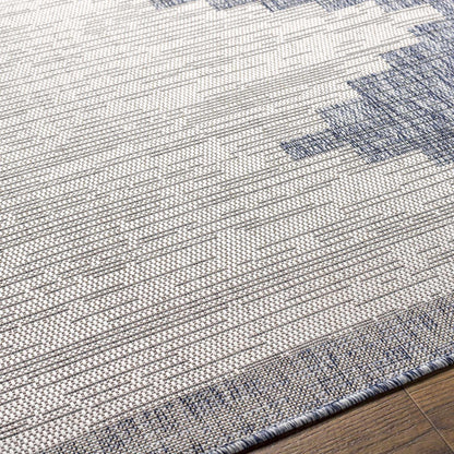 Djugun Blue Indoor & Outdoor Rug - Fluent Trends Rugs