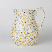 Tula Handcrafted Floral Ceramic Pitcher - Fluent Trends