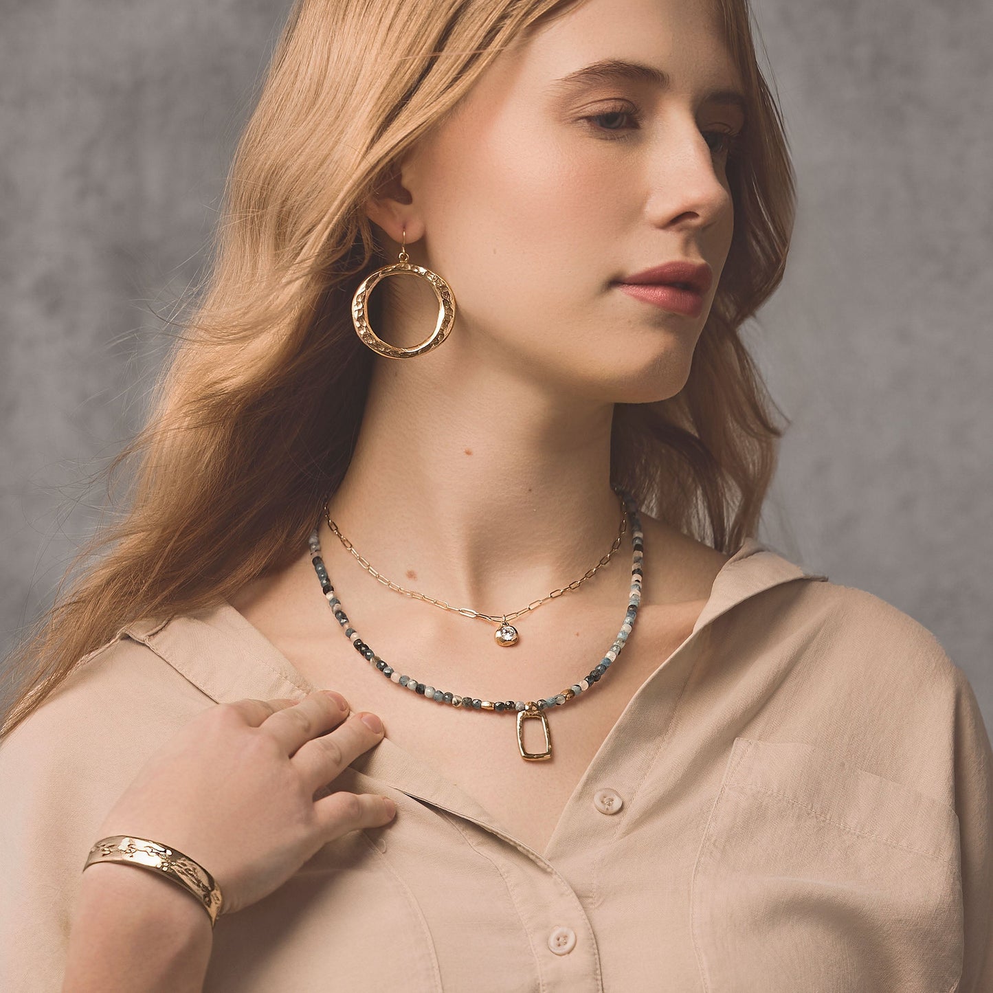 Infinity Earrings Powered by People