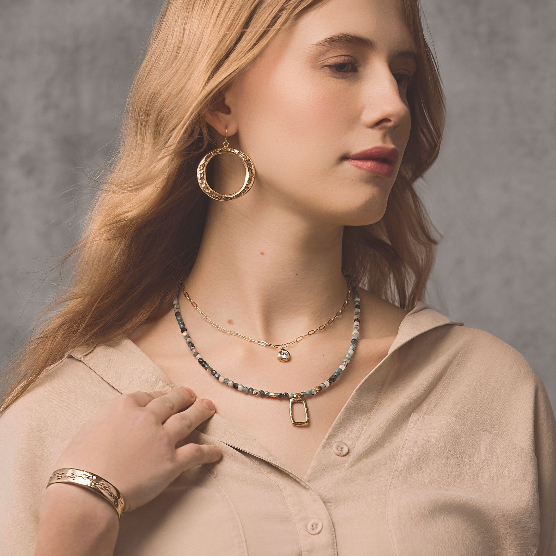 Infinity Earrings Powered by People