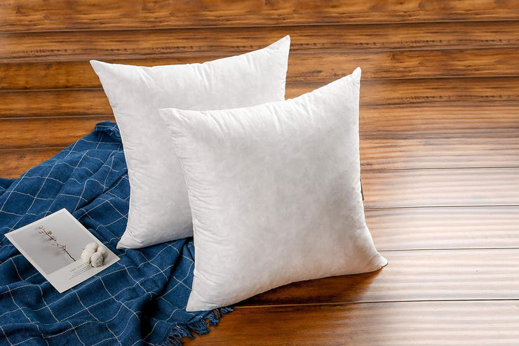 Duck Down & Fine Feather Throw Pillow Inserts - Fluent Trends