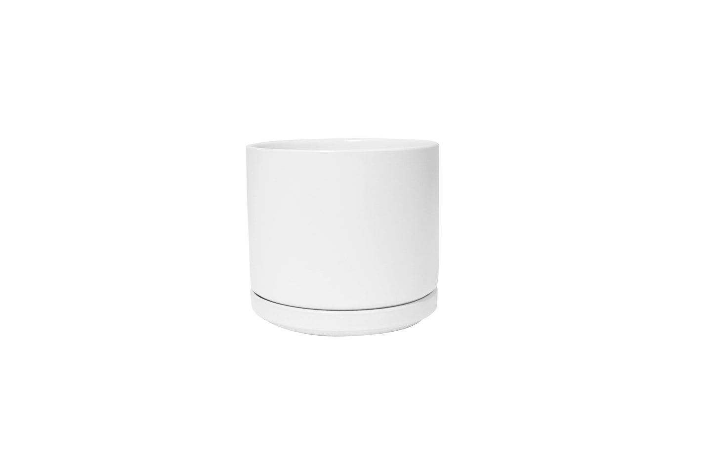 Solid Goods - Ceramic Cylinder with Saucer - Fluent Trends