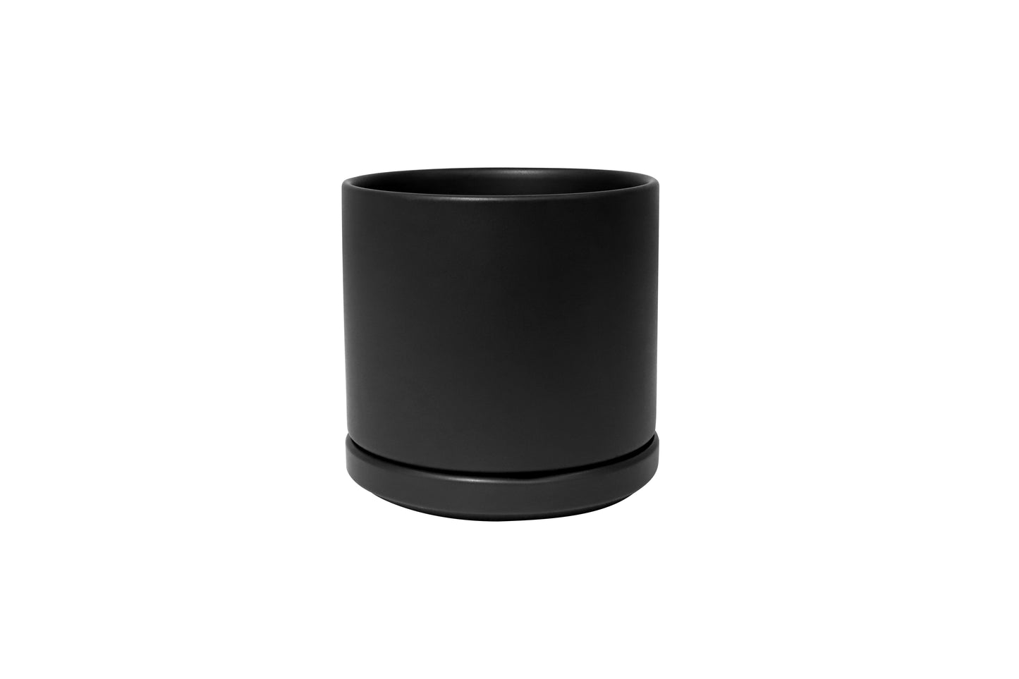 Solid Goods - Ceramic Cylinder with Saucer - Fluent Trends