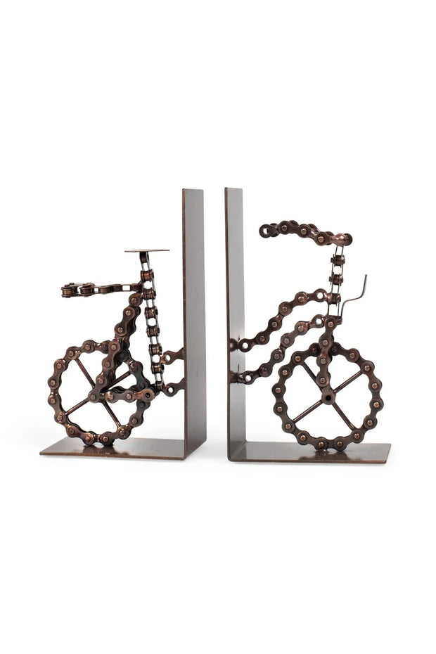 Bicycle Chain Bookends - Fluent Trends
