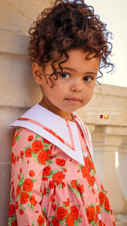 Toddler | Girls | Garden Dress | Vintage Rose - Fluent Trends