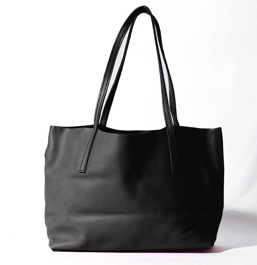 Lady Bird Carryall | Natural Leather