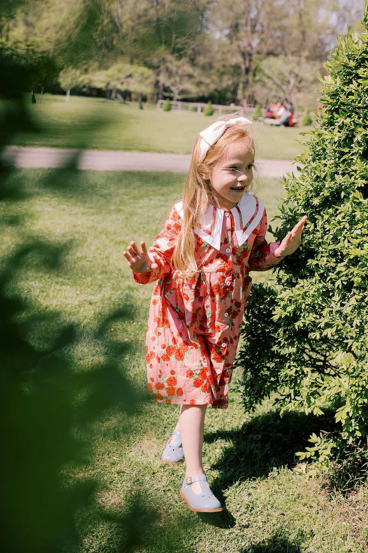 Toddler | Girls | Garden Dress | Vintage Rose - Fluent Trends