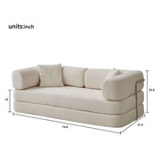 Floor Couch, Compressed ~ Convertible Floor Sofa Sleeper Bed - Fluent Trends