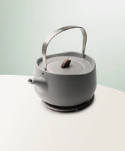 Leiph Self-heating Teapot Set - Soft Gray (SD) - Fluent Trends