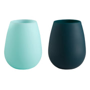 Mist + Ink | Fegg | Silicone Unbreakable Glasses - Fluent Trends Drinking Glas