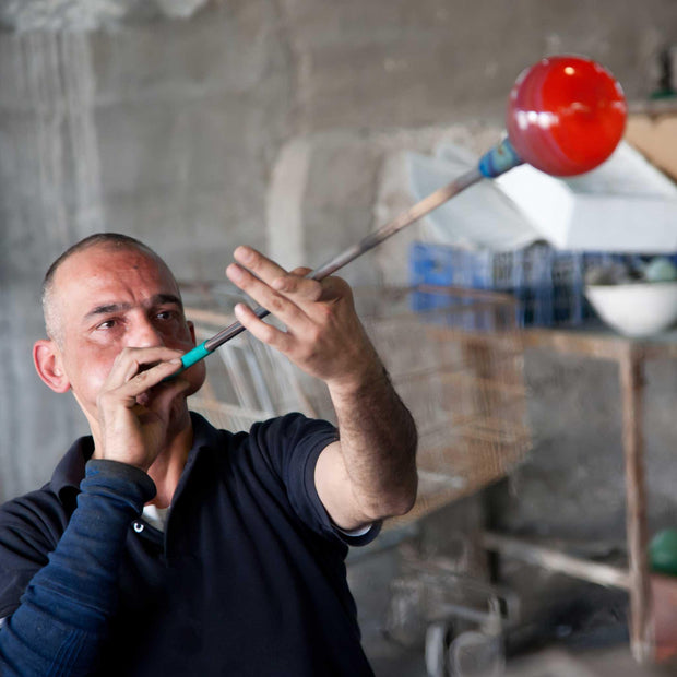 Phoenician Glass Vase - Fluent Trends