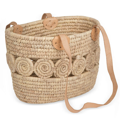 Essential Companion Leather Straps Tote Bag