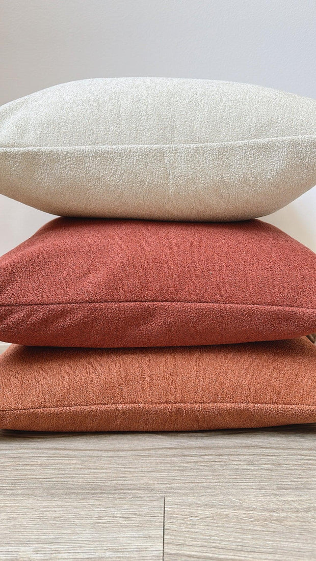 Berry Sherpa Pillow Cover - Fluent Trends