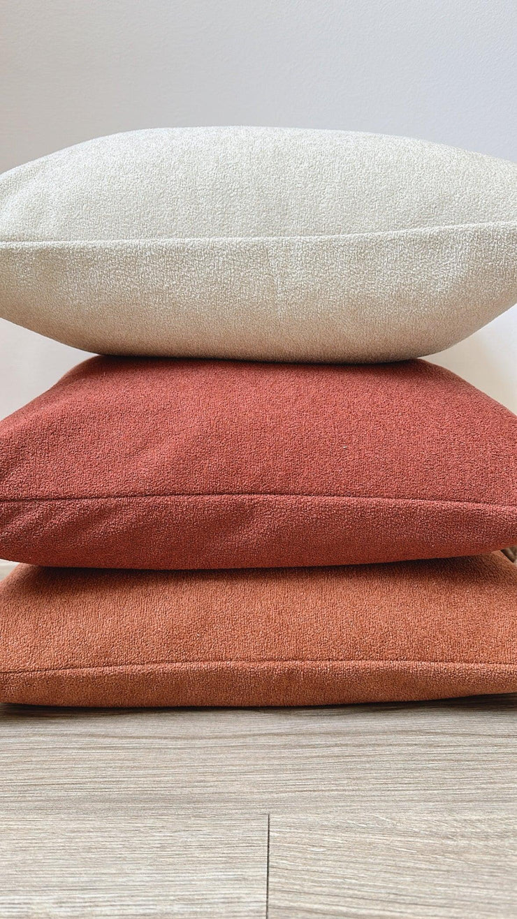 Berry Sherpa Pillow Cover - Fluent Trends