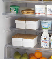 Airtight Food Storage Container - Bamboo Lid - Fluent Trends