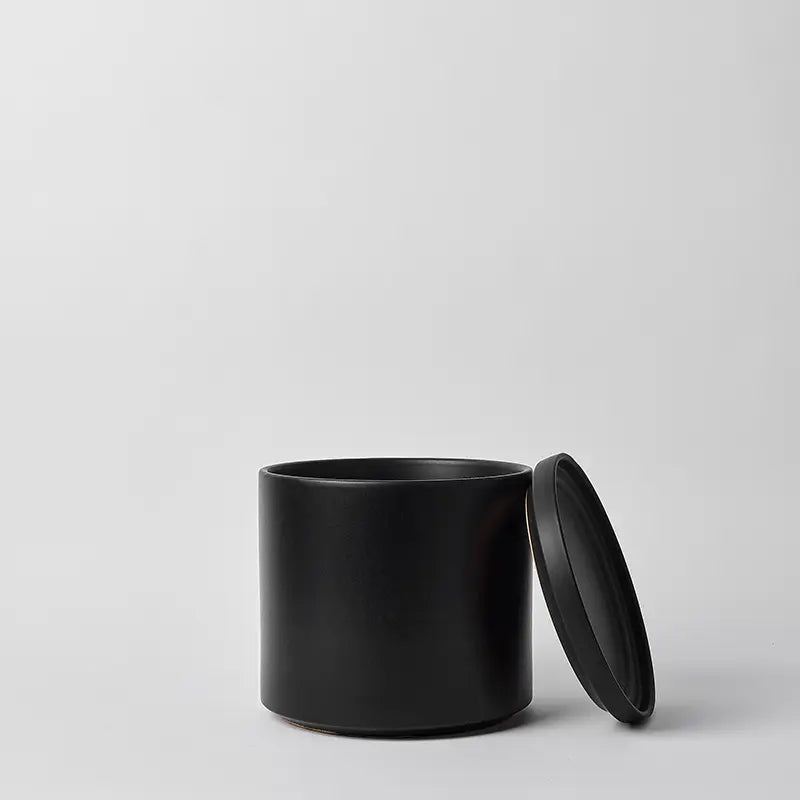 Solid Goods - Ceramic Cylinder with Saucer - Fluent Trends