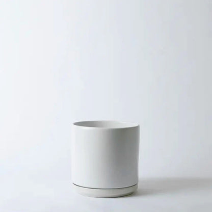 Solid Goods - Ceramic Cylinder with Saucer - Fluent Trends